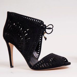 Ivanka Trump Delfino Suede High Heel Sandal